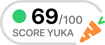 Score Yuka : 69