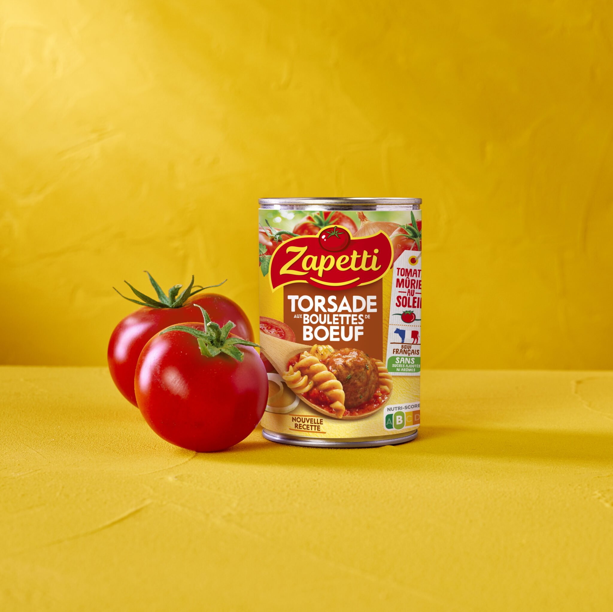 Torsades aux Fricadelles Sauce Tomate Cuisinée Zapetti